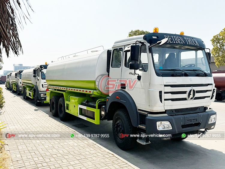 BEIBEN  Water Hauling Vehicle - Front Right Side